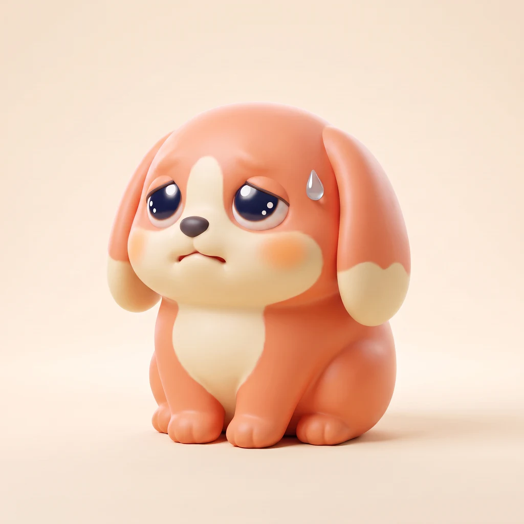 A hungry pup