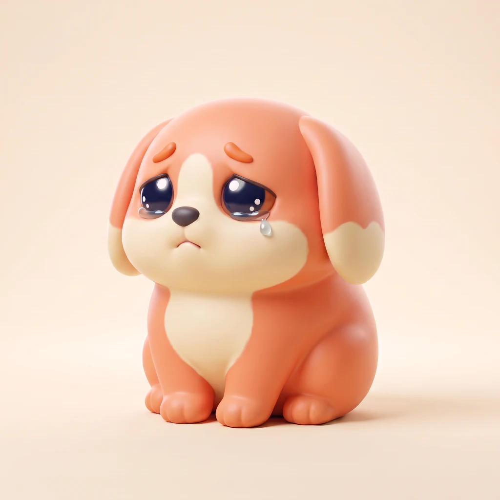 A sad pup